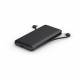 PowerBank 10 000mAh with cables USB-C/LTG Black