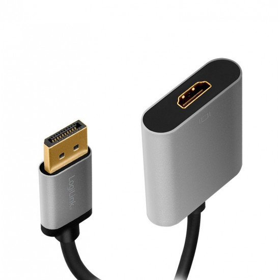 Displayport to HDMI adap ter, 4K 60hz, alu, 0.15