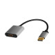 Displayport to HDMI adap ter, 4K 60hz, alu, 0.15