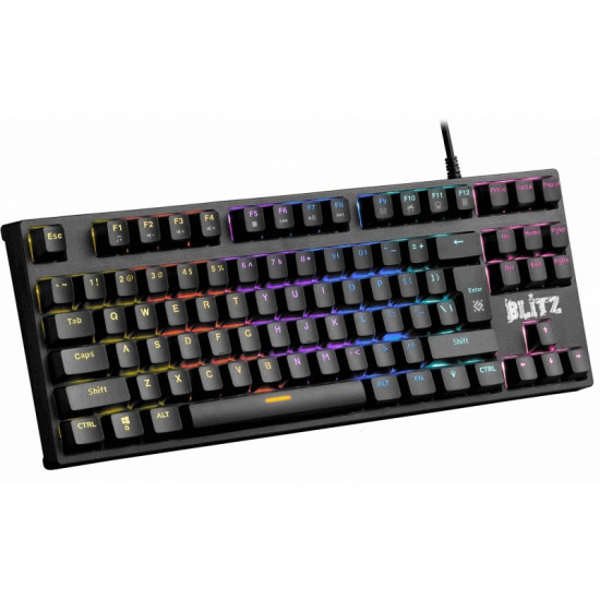 The BLITZ GK-240L gaming keyboard, mechanical RGB backlight