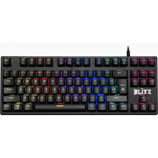 The BLITZ GK-240L gaming keyboard, mechanical RGB backlight