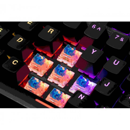 The BLITZ GK-240L gaming keyboard, mechanical RGB backlight