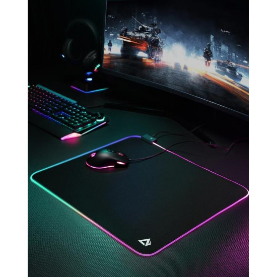 AUKEY KM-P8 RGB M Gamin g Mouse Pad 450x400x4mm