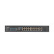 Switch 16X 100MB POE+/2X combo unmanagedrack 19-inch gigabit ethernet 150W