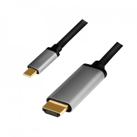 USB-C to HDMI cable, 4K 60Hz, alu, 1.8m