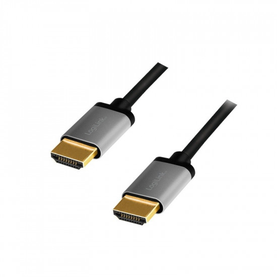 HDMI cable 4K/60Hz, alu , black, 2m