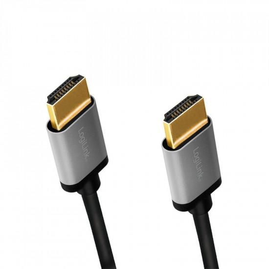 HDMI cable 4K/60Hz, alu , black, 3m