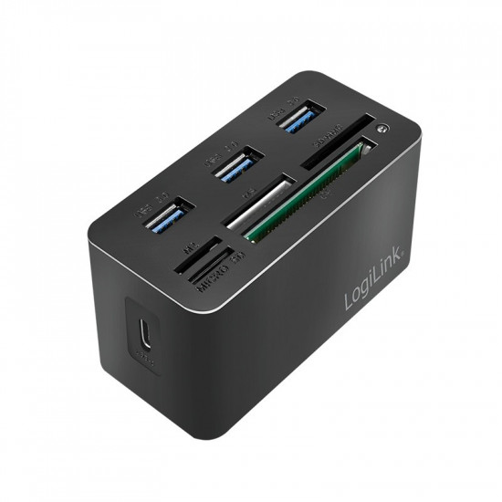 USB3.2 Gen 1 docking sta tion, 8-port, mini,blac