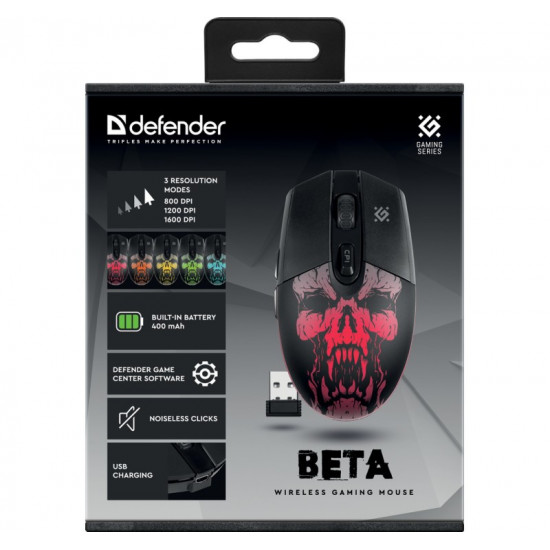 GAMING WIRELESS MOUSE B ETA GM-707L