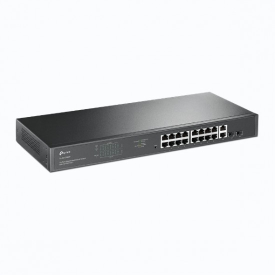 Switch|TP-LINK|TL-SG1218MP|Desktop/pedestal|Rack|16x10Base-T / 100Base-TX / 1000Base-T|PoE+ ports 16|250 Watts|TL-SG1218MP