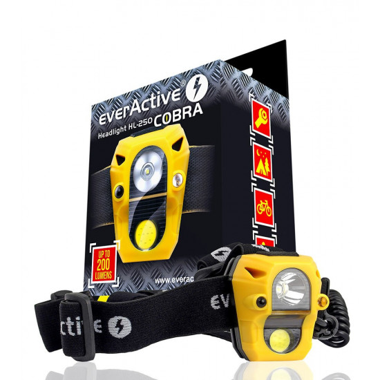 HEADLAMP COBRA 200 LUME NS HL250