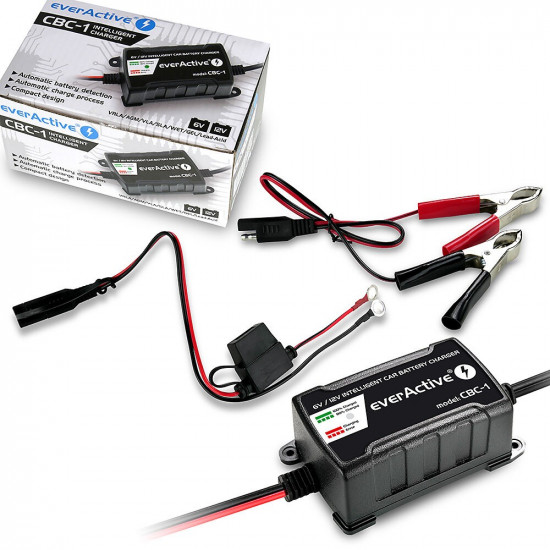 CAR BATTERY CHARGER 6V/ 12V