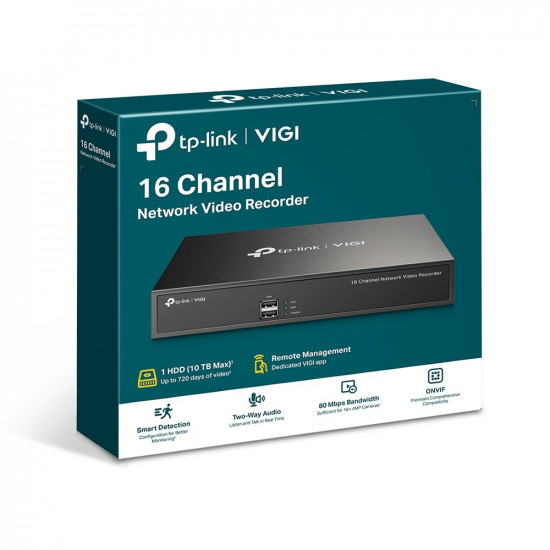 Video Recorder VIGI NVR1016H 16 Channels