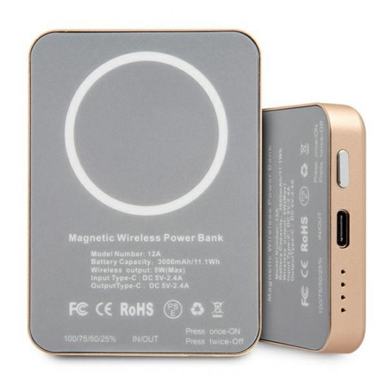 Induction PowerBank Guess MagSafe 3000mAh