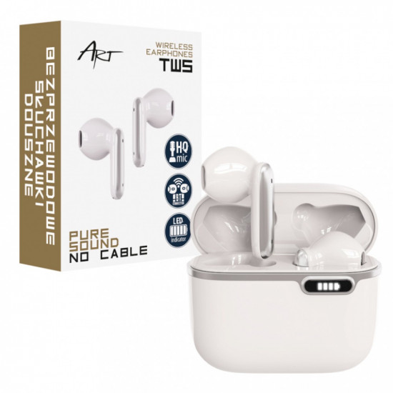 ART BT headphones with HQ microphone TWS(USB-C