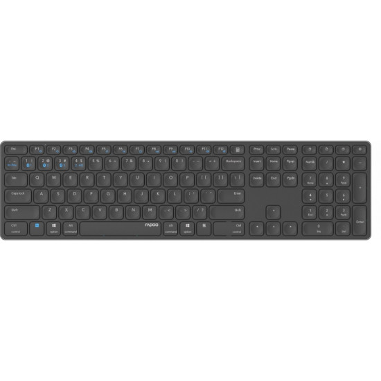 Multi-mode wireless Rapoo E9800M keyboard