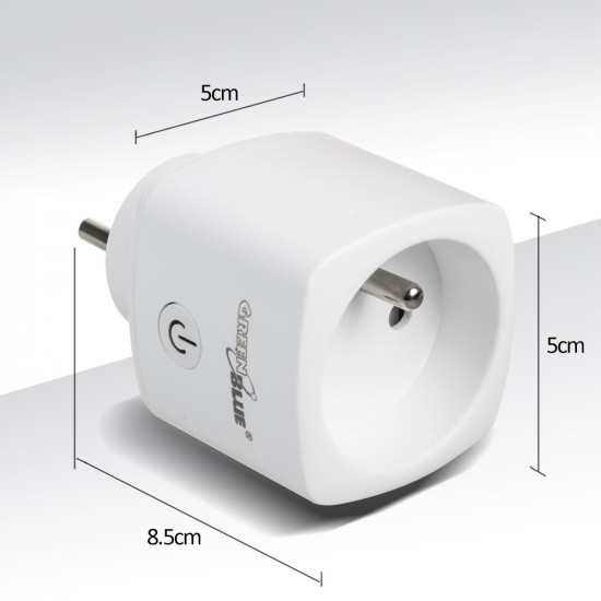 Remote wifi controlled socket GreenBlue GB720E