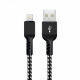 USB cable 2m fast black Maclean MCE481