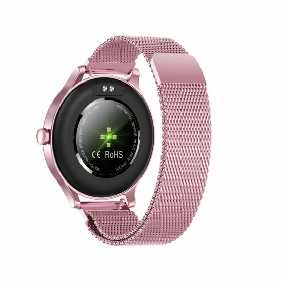 Smartwatch Classy pink steel