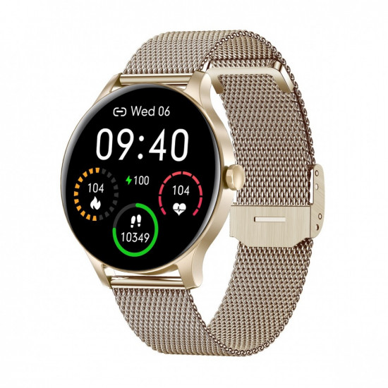 Smartwatch Classy gold steel