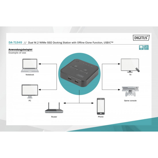 Docking Station SSD DA-71545