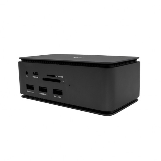 i-tec USB4 Metal Dual 4K HDMI DP + PD 80W