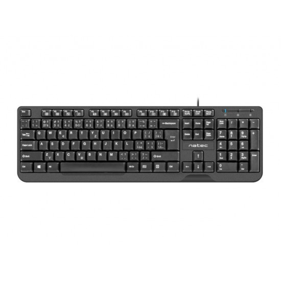 Keyboard Trout Slim black USB CZ/SK