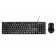 Combo keyboard+mouse USB Simson 1,8m