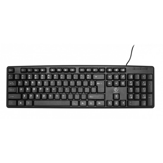 Combo keyboard+mouse USB Simson 1,8m