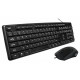 Combo keyboard+mouse USB Simson 1,8m