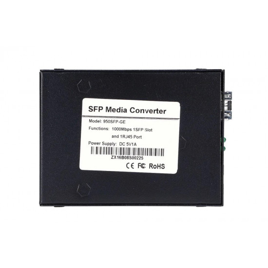 Media converter Sedir 1xSFP 1xRJ45