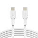 Cable Booster Charge USB-C/USB-C PVC 2m, white