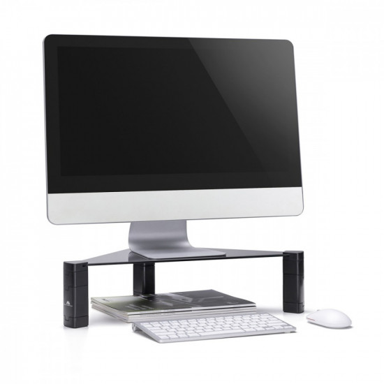 Ergonomic monitor shelf corner Maclean MC-935