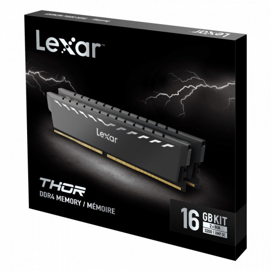 DDR4 THOR Gaming Black 16GB(2 8GB)/3200