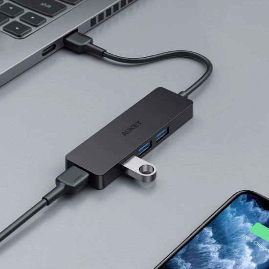 Hub USB-A CB-H39 | Ultra Slim | 4w1 | 4xUSB 3.0 | 5Gbps