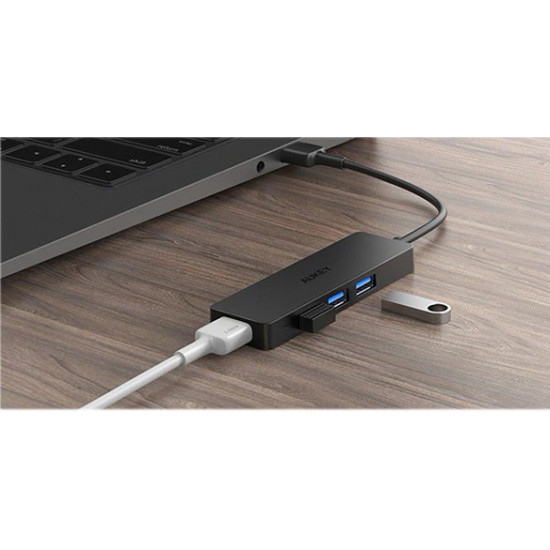 Hub USB-A CB-H39 | Ultra Slim | 4w1 | 4xUSB 3.0 | 5Gbps