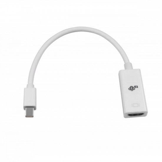 Adapter Mini Dispalyport M - HDMI F white