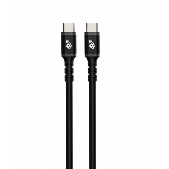 TB USB C - USB C Cable 1 m. black