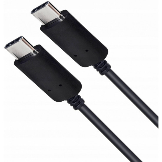 TB USB C - USB C Cable 1 m. black