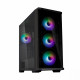 Case Z10 DUO ATX Mid Tower ZM-IF 120 x4