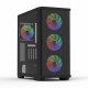 Case Z10 DUO ATX Mid Tower ZM-IF 120 x4