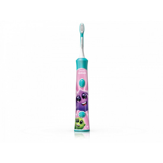 Philips Sonicare For Kids Sonic electric toothbrush HX6322/04 Built-in Bluetooth® Coaching App 2 brush heads 2 modes