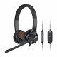 Headset with mic CHAT USB