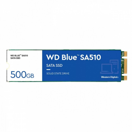 SSD drive Blue 500GB SA510 M.2 2280 WDS500G3B0B