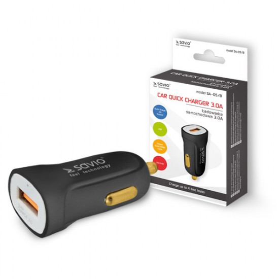 Car charger SA05 black