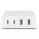 Charger 108W 4-port GaN 2xUSB-A 2xUSB-C