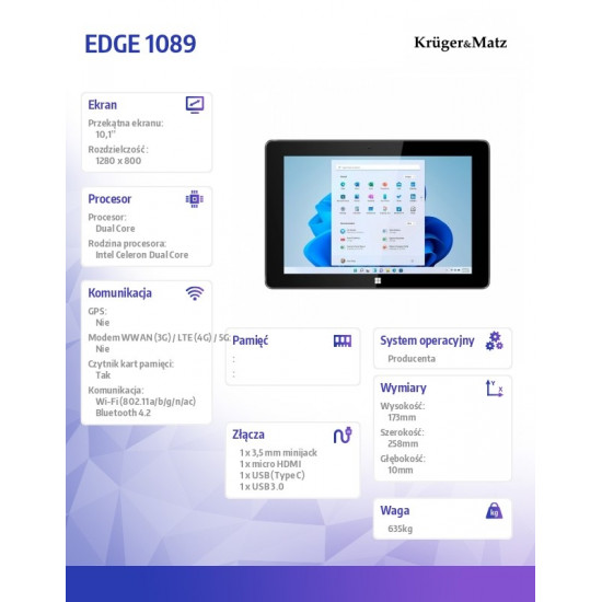 Kruger & Matz PC TAB EDG E 1089