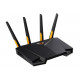 Wireless Router|ASUS|Wireless Router|Wi-Fi 5|Wi-Fi 6|IEEE 802.11a/b/g|USB 3.2|1 WAN|4x10/100/1000M|Number of antennas 4|TUF-AX3000V2