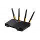 Wireless Router|ASUS|Wireless Router|Wi-Fi 5|Wi-Fi 6|IEEE 802.11a/b/g|USB 3.2|1 WAN|4x10/100/1000M|Number of antennas 4|TUF-AX3000V2