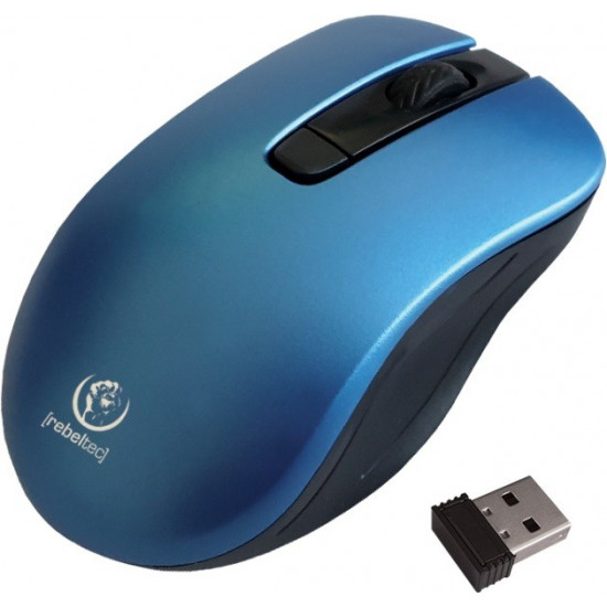 Optical wireless mouse Rebeltec STAR blue